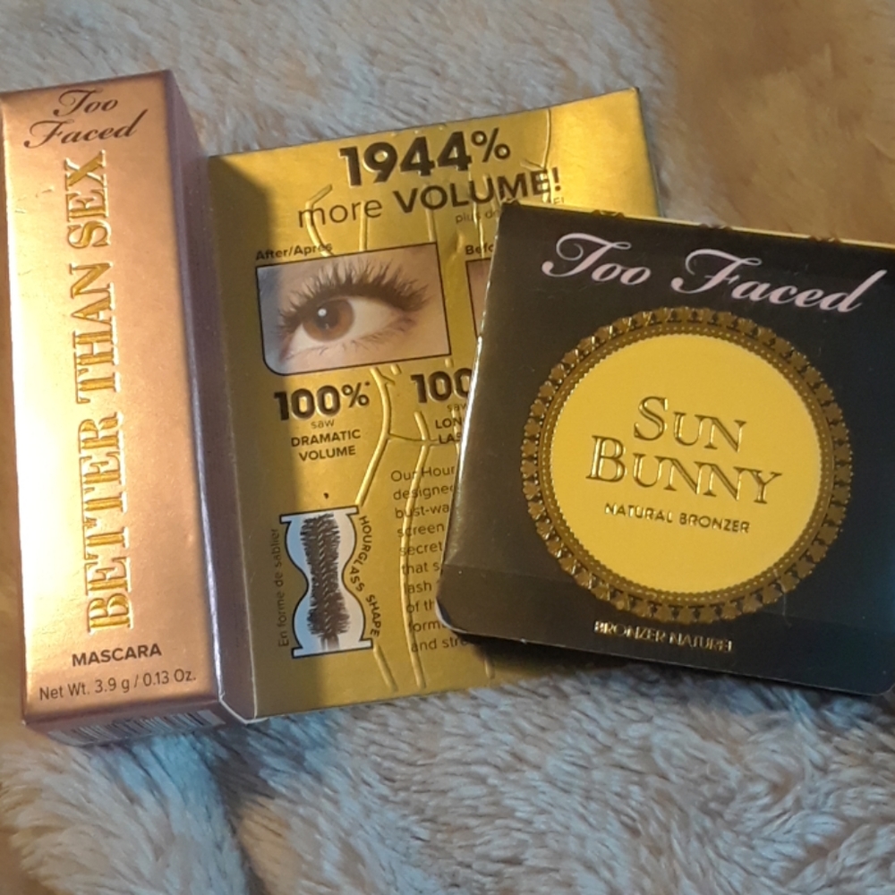 Unused Tester- Too Faced *Bronzer & Mascara*